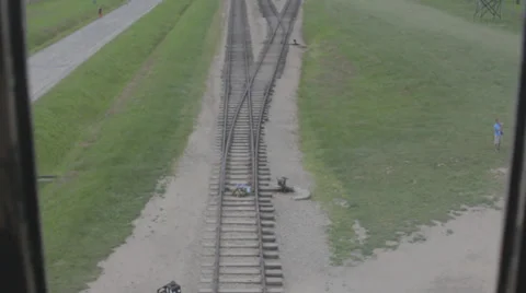 Auschwitz Railways Stock Footage 32345978