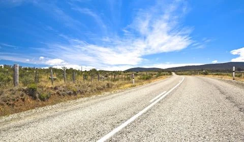 Ausi road Stock Photos