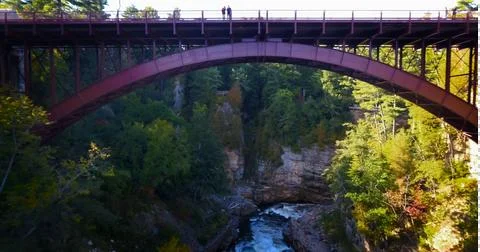 Ausible Bridge 01 Foto stock