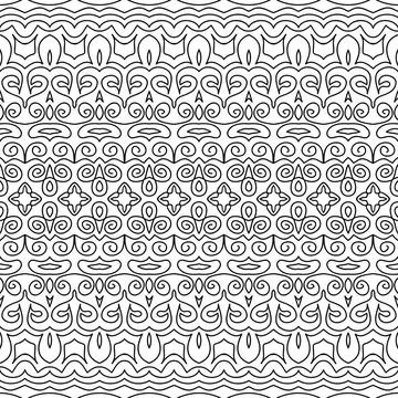 Ausmalmuster seamless coloring pattern Copyright: xZoonar.com/angetax 1427... 스톡 사진
