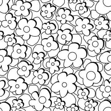 Ausmalmuster seamless coloring pattern Copyright: xZoonar.com/angetax 1427... Stock Photos