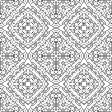 Ausmalmuster seamless coloring pattern Copyright: xZoonar.com/angetax 1427... Stock Photos
