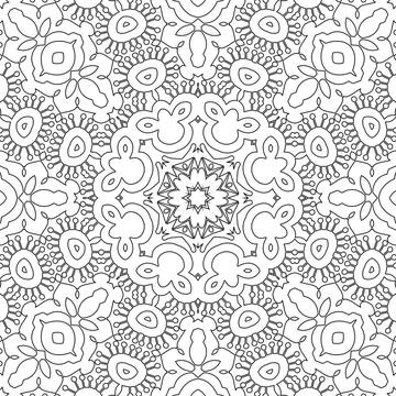 Ausmalmuster seamless coloring pattern Copyright: xZoonar.com/angetax 1427... Stock Photos