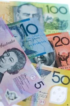 Aussie cash Stock Photos