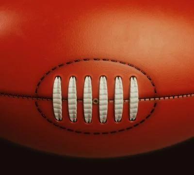 Aussie Rules Ball Stock Illustration