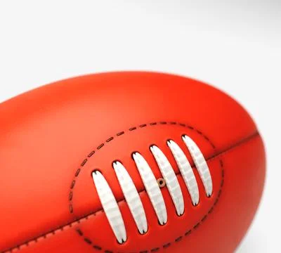 Aussie Rules Ball Stock Illustration