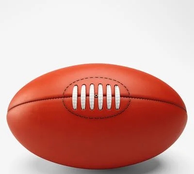 Aussie Rules Ball Stock Illustration