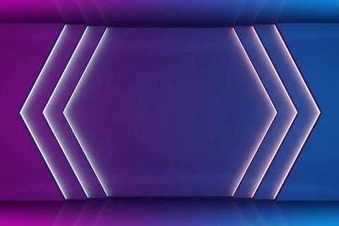 Austere dark purple background with light lines Stock Illustration