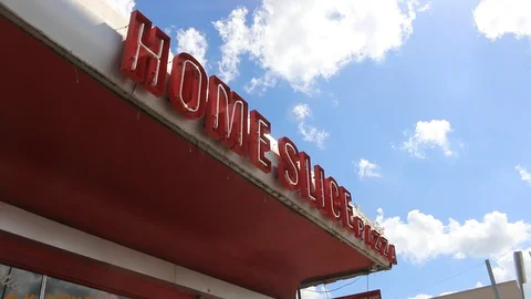 Austin B-Roll - Home Slice Pizza South Congress Stock Footage 95952878