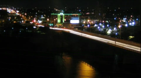 Austin Bridge Stock Footage