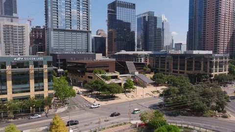 Austin City Hall 2 Stock Footage 276960550