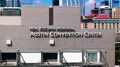 Austin Convention Center 8 Stock Footage 276960966