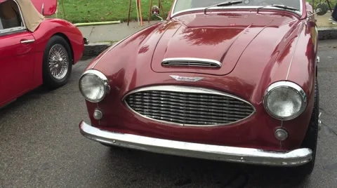 AUSTIN-HEALEY BROWN 스톡 동영상 43393610