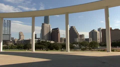 AUSTIN SKYLINE #1 - HD Stock Footage 12422405