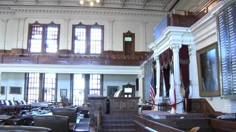 Austin State Capitol Building  Stock Footage 643110