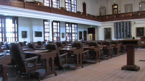 Austin State Capitol Building  Stock Footage 643114