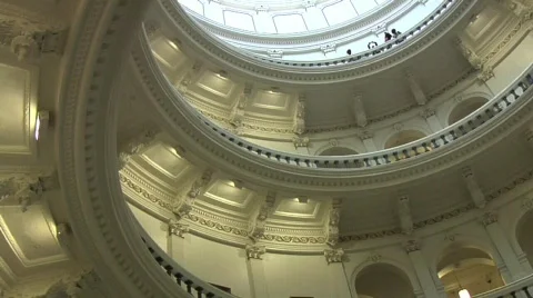 Austin State Capitol Building  Stock Footage 643115