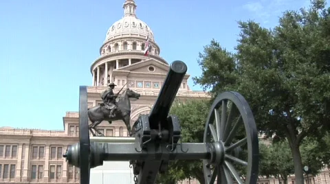 Austin State Capitol Building  Stock Footage 643120