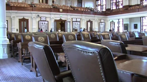 Austin State Capitol Building  Stock Footage 643166