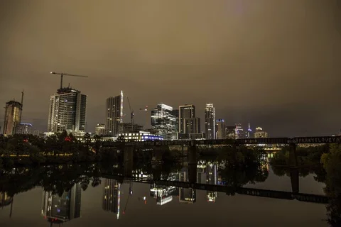 Austin Sunrise Timelapse 動画素材 102290042