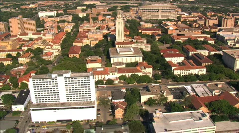 Austin Texas Aerials Stock Footage 290986