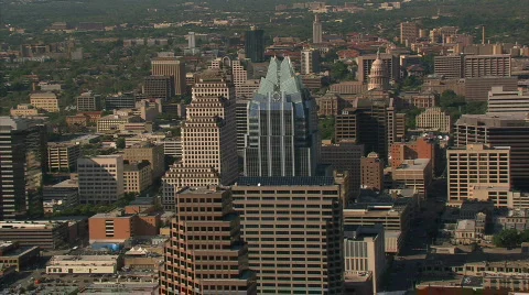 Austin Texas Aerials Stock Footage 291005