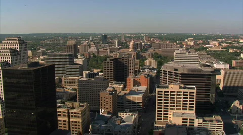 Austin Texas Aerials Stock Footage 291079