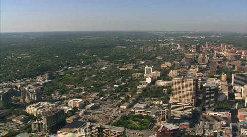 Austin Texas Aerials Stock Footage 292728