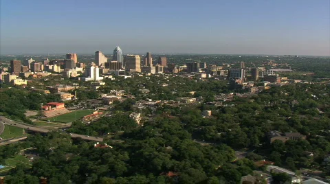 Austin Texas Aerials Stock Footage 292736