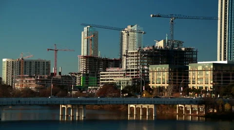 Austin, Texas Construction Stock Footage 46031607