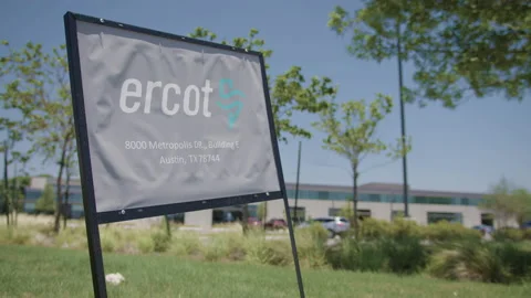 Austin, Texas - June 7, 2022: ERCOT (Electric Reliability Council of Texas) Stock Footage 196832496