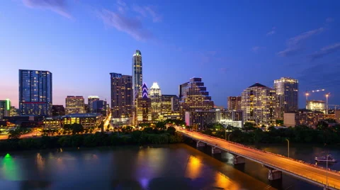 Austin, Texas skyline Stock Footage 64646060