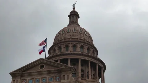 Austin TX Capitol Building 2 Stock Footage 200977693
