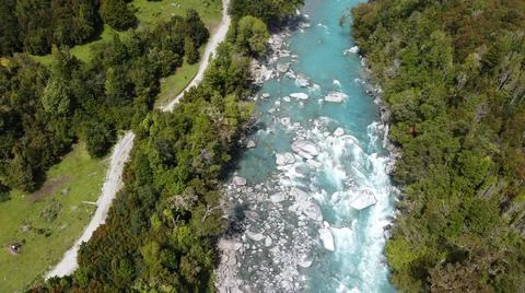 Austral Highway - Chile Foto stock