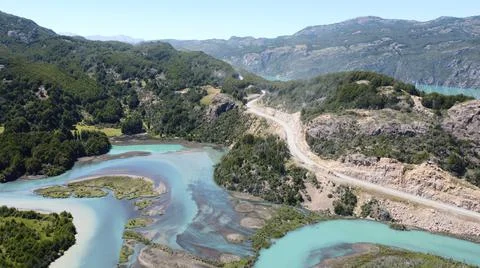 Austral Highway - Chile Stock Photos