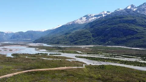 Austral Highway - Chile Stock-Fotos