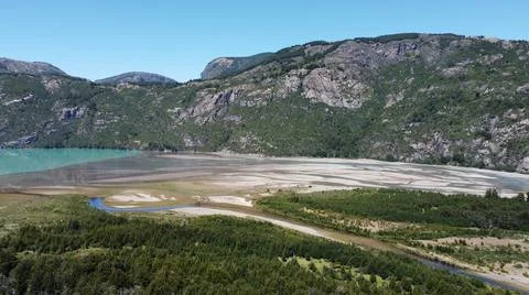 Austral Highway - Chile Foto stock