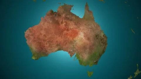Australia 4K. Spread of the something. Epidemic, war, etc. Video stock 50111679