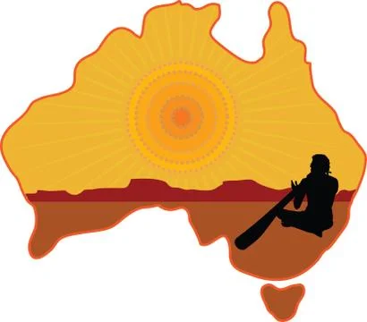 Australia Aboriginal Stock-Illustration