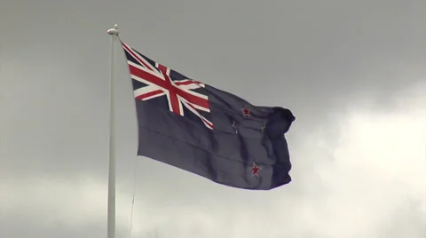 Australia - Australian Flag Video stock 34485974