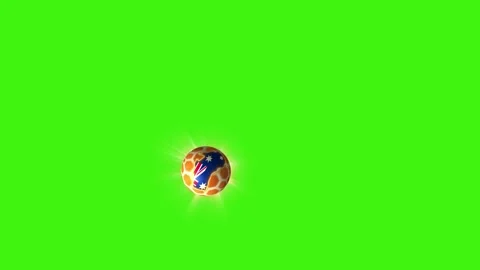 Australia ball Stock Footage 261433132