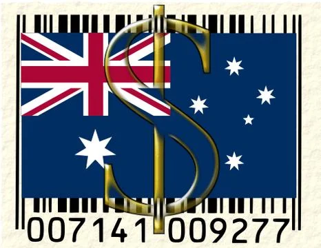 Australia currency Stock Illustration