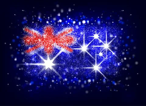 Australia Day 1 Stock Illustration