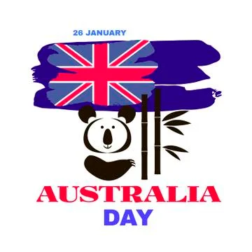 Australia day Stock Illustration
