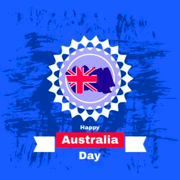 Australia day Stock Illustration