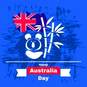 Australia day Stock Illustration