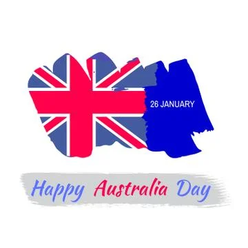 Australia day Stock Illustration