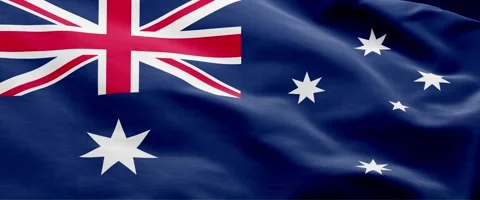 Australia Flag Animation – Seamless Loop (4K UHD) Stock Footage 317762494