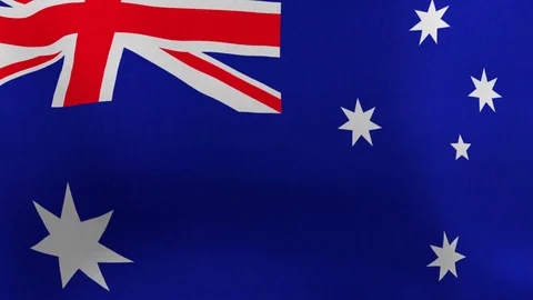 Australia flag 스톡 동영상 106133786