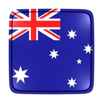 Australia flag icon Stock Illustration